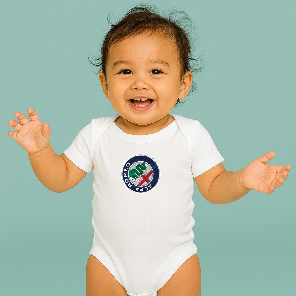Alfa Romeo Car Baby Romper Onesie